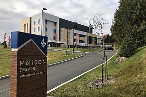 Inauguration de deux nouvelles maisons des aînés. Crédit : Centre intégré de santé et de services sociaux des Laurentides