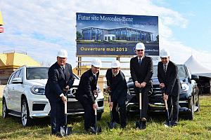 Mercedes-Benz entame la construction d'un nouvel établissement à Saint-Nicolas