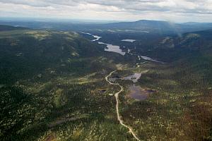 Achèvement du chemin hivernal menant au projet diamantifère Renard