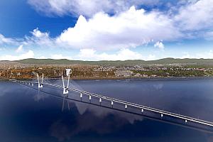 La mise en service du nouveau pont est prévue en 2028, tandis que la déconstruction du pont actuel devrait s’achever en 2033. Crédit : Ministère des Transports et de la Mobilité durable