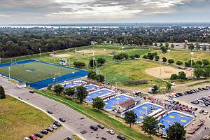 Trois-Rivières : un terrain de baseball synthétique sera aménagé au parc Martin-Bergeron. Crédit : Ville de Trois-Rivières