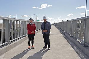 La nouvelle passerelle Brien - Crédit : Collection Ville de Repentigny