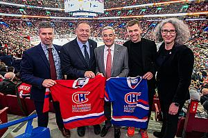 La Cité-Limoilou aura sa patinoire BLEU BLANC BOUGE. Crédit : Fondation des Canadiens pour l'enfance