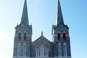 Travaux à l'église de Sainte-Anne-des-Monts