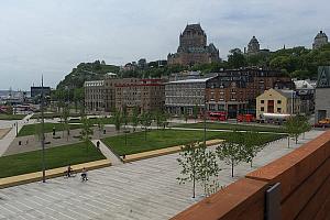 Inauguration de la place des Canotiers