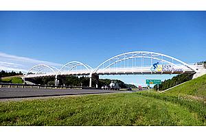 Lévis : inauguration de la passerelle Harlaka