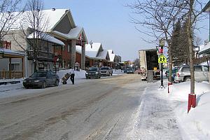 Travaux routiers à Saint-Donat