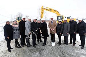 Varennes : construction du centre de distribution de Costco