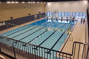 Le Cégep de Sherbrooke inaugure sa nouvelle piscine. Crédit : Cégep de Sherbrooke