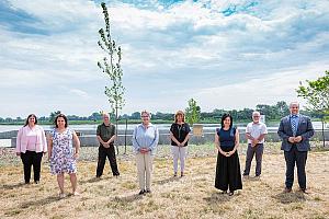 Inauguration de la phase 2 de la plage de l’Est. Crédit : Ville de Montréal - Arrondissement de Rivière-des-Prairies–Pointe-aux-Trembles