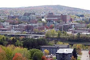 Centre-ville de Sherbrooke - Crédit : Philip Bastarache