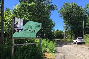 Le respect de la nature et la beauté du secteur ont orienté le projet Éco Nature