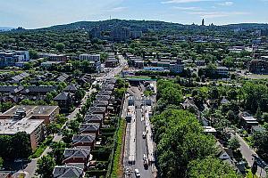 Le REM prend forme à Ville de Mont-Royal - Photo : REM