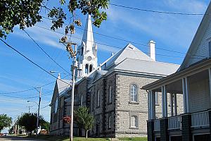 L'église de Saint-Philippe et Saint-Jacques - Crédit : Émilie Deschênes, 2012