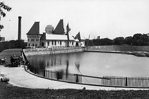 La station de pompage McTavish, en 1931 - Crédit : Ville de Montréal, gestion des documents et archives