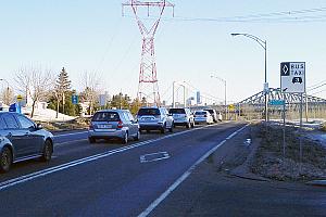 L’étude d’opportunité est terminée pour le réaménagement des routes 116 et 132 en boulevard urbain. Crédit : Vintotal, Creative Commons (CC BY-SA 3.0)