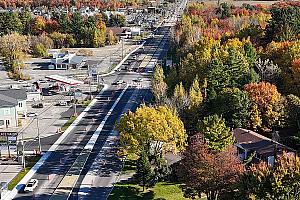 L'élargissement de la route 337 à Terrebonne est terminé. Crédit : MTMD