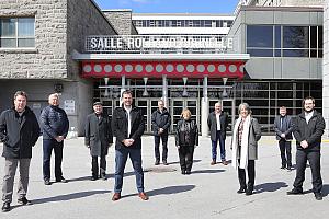 La Salle Rolland-Brunelle se refait une beauté. Crédit : Centre culturel Desjardins