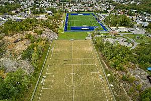 De nouveaux espaces sportifs à Rouyn-Noranda. Crédit : Louis Jalbert