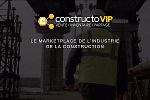 Lancement de Constructo VIP, le marketplace de la construction