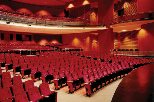 Intérieur du Théâtre Hector-Charland, à L’Assomption - Image fournie par le Théâtre Hector-Charland