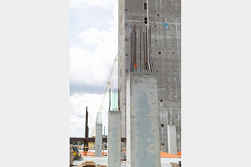 Aperçu du chantier - Image fournie par thyssenkrupp Elevator